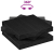 Stolik kawowy obrotowy 360 stopni czarny dąb 90x90x34,5 cm