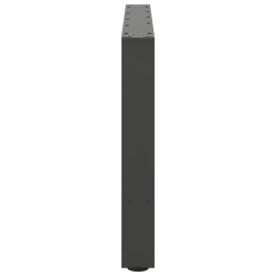 Nogi do stolika kawowego, antracyt, 2 szt., 70x(42-43) cm, stal