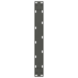Nogi do stolika kawowego, antracyt, 2 szt., 70x(42-43) cm, stal