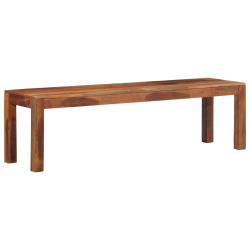 Ławka, 160 cm, lite drewno akacjowe