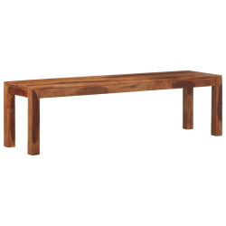 Ławka, 160 cm, lite drewno akacjowe