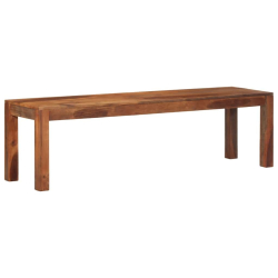 Ławka, 160 cm, lite drewno akacjowe