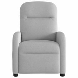 Elektryczny fotel rozkładany Cloud Grey Fabric
