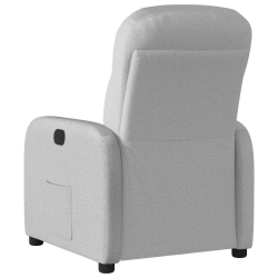 Elektryczny fotel rozkładany Cloud Grey Fabric