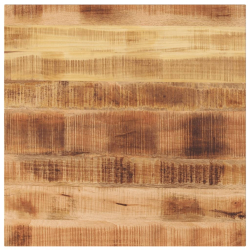 Blat do stolika, 80x80x3,8 cm, kwadratowy, surowe drewno mango