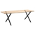 Nogi do stołu jadalnego, 2 szt., czarne, 90x(72-73) cm, stal