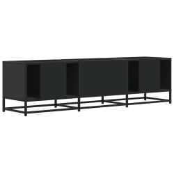 Szafka pod TV, czarna, 150x35x41 cm