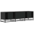 Szafka pod TV, czarna, 150x35x41 cm