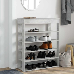 Półka na buty, Concrete Oak 80x30x98 cm