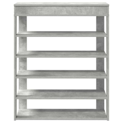 Półka na buty, Concrete Oak 80x30x98 cm