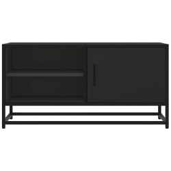 Szafka pod telewizor, czarna, 80x34,5x40 cm