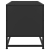 Szafka pod telewizor, czarna, 80x34,5x40 cm