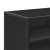 Szafka pod telewizor, czarna, 80x34,5x40 cm