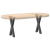 Nogi do stolika kawowego, 2 szt., antracyt, 38x(42-43) cm, stal
