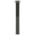 Nogi do stołu jadalnego, 2 szt., antracyt, 50x(72-73) cm, stal
