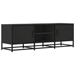 Szafka pod TV, czarna, 120x35x41 cm