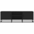 Szafka pod TV, czarna, 120x35x41 cm
