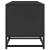 Szafka pod TV, czarna, 120x35x41 cm