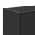 Szafka pod TV, czarna, 120x35x41 cm