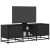 Szafka pod TV, czarna, 120x35x41 cm