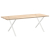 Nogi do stołu jadalnego, 2 szt., białe, 90x(72-73) cm, stal
