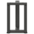 Nogi do stolika kawowego, 2 pcs., antracyt, 38x25x(42-43) cm