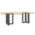 Nogi do stolika kawowego, 2 pcs., antracyt, 38x25x(42-43) cm