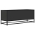 Szafka pod TV, czarna, 100x34,5x40 cm