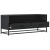 Szafka pod TV, czarna, 100x34,5x40 cm