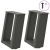 Nogi do stolika kawowego, 2 szt., antracyt, 30x(30-31) cm, stal