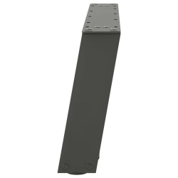 Nogi do stolika kawowego, 2 szt., antracyt, 60x(30-31) cm, stal