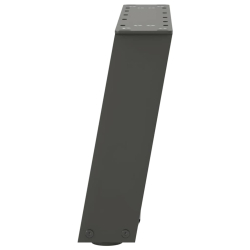 Nogi do stolika kawowego, 2 szt., antracyt, 50x(30-31) cm, stal