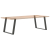 vidXL Nogi do stołu jadalnianego, 2 szt., antracyt, 90x(72-73)cm, stal