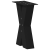 Nogi do stolika kawowego, 2 szt., czarne, 38x(42-43) cm, stal