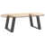 Nogi do stolika kawowego, 2 szt., antracyt, 50x(42-43) cm, stal