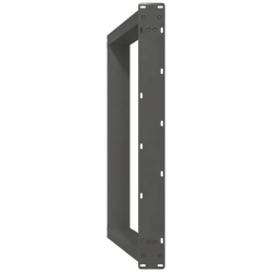 vidXL Nogi do stołu jadalnianego, 2 szt., antracyt, 80x(72-73)cm, stal