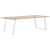 vidXL Nogi do stołu jadalnianego, 2 szt., białe, 90x(72-73) cm, stal
