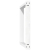 vidXL Nogi do stołu jadalnianego, 2 szt., białe, 70x(72-73) cm, stal