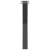 Nogi do stołu jadalnego, 2 szt., antracyt, 60x(72-73) cm, stal