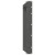 Nogi do stolika kawowego, 2 szt., antracyt, 70x(30-31) cm, stal