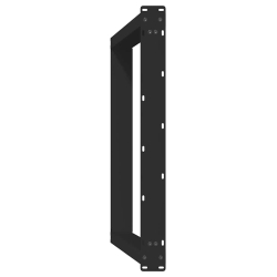 vidXL Nogi do stołu jadalnianego, 2 szt., czarne, 100x(72-73) cm, stal