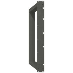vidXL Nogi do stołu jadalnianego, 2 szt., antracyt, 70x(72-73)cm, stal