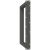 vidXL Nogi do stołu jadalnianego, 2 szt., antracyt, 70x(72-73)cm, stal