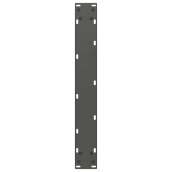 Nogi do stolika kawowego, 2 szt., antracyt, 60x(90-91) cm, stal