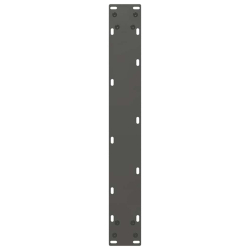 Nogi do stolika kawowego 2 szt. antracyt 60x(110-111) cm stal