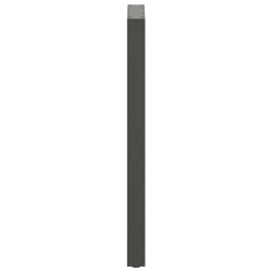 Nogi do stolika kawowego 2 szt. antracyt 40x(110-111) cm stal