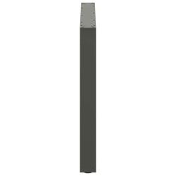 Nogi do stolika kawowego, 2 szt., antracyt, 100x(72-73) cm