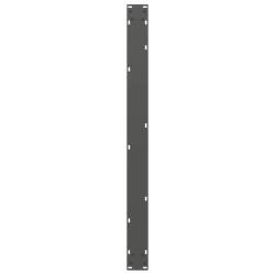 Nogi do stolika kawowego, 2 szt., antracyt, 100x(72-73) cm