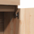 Wysoka szafka, 89x34x116,5 cm, lite drewno sosnowe