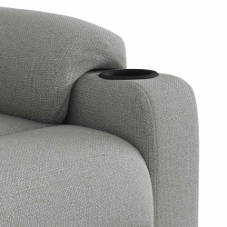 Elektryczny fotel rozkładany Cloud Grey Fabric